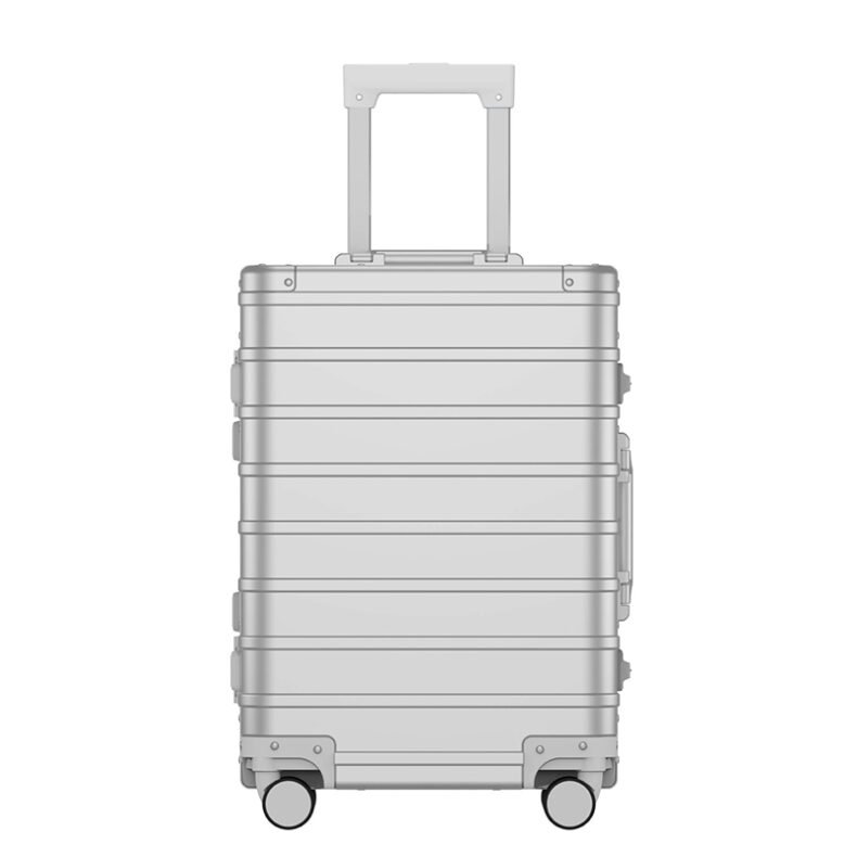 Luxury aluminum suitcase