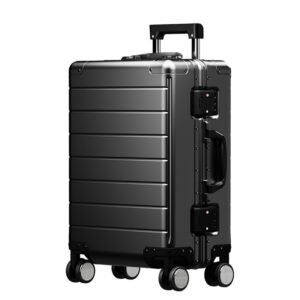 new fashionable aluminum magnesium alloy carry on luggage for business travel