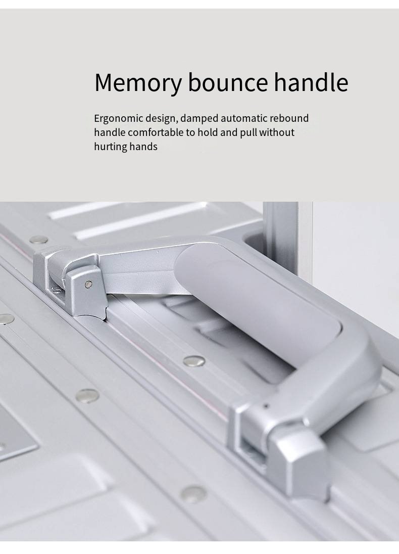 高品质硬壳旅行箱，静音旋转轮，铝镁合金箱