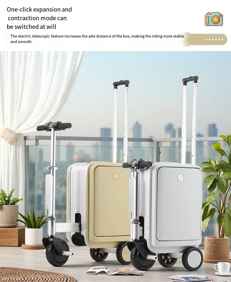 电子行李登机、20英寸行李箱、儿童交通工具、密码盒、智能自行车旅行箱