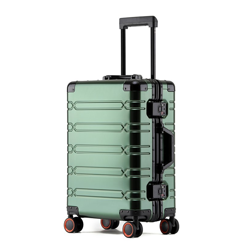 high end all aluminum magnesium alloy suitcases, hard shell suitcases with handles, anti theft suitcases and carry on cases high end all aluminum magnesium alloy suitcases, hard shell suitcases with handles, anti theft suitcases and carry on cases