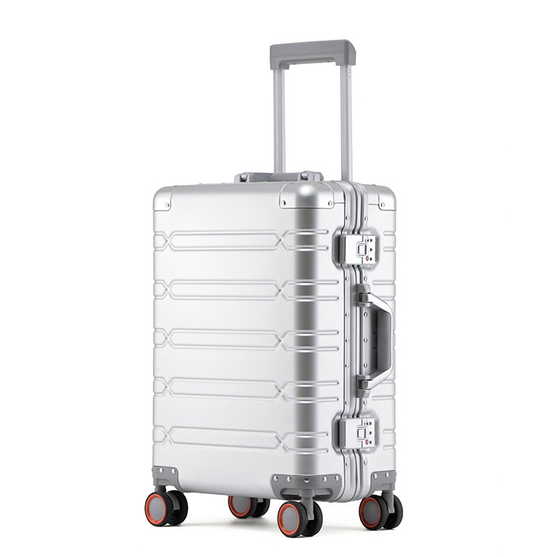high end all aluminum magnesium alloy suitcases, hard shell suitcases with handles, anti theft suitcases and carry on cases high end all aluminum magnesium alloy suitcases, hard shell suitcases with handles, anti theft suitcases and carry on cases