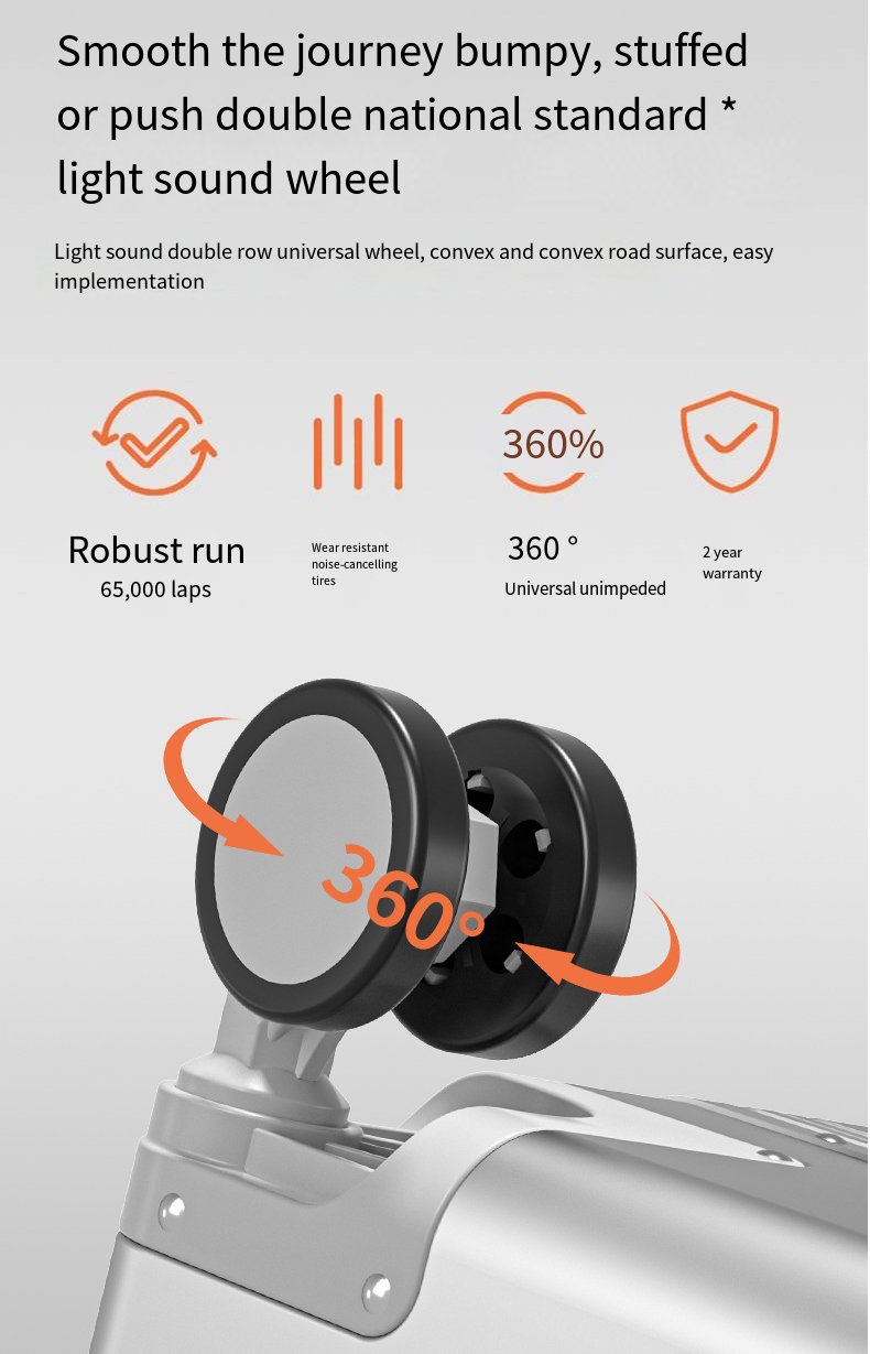 全铝镁合金材质，铝合金框架，带万向轮的行李箱，20英寸高端登机箱，24英寸商务拉杆箱