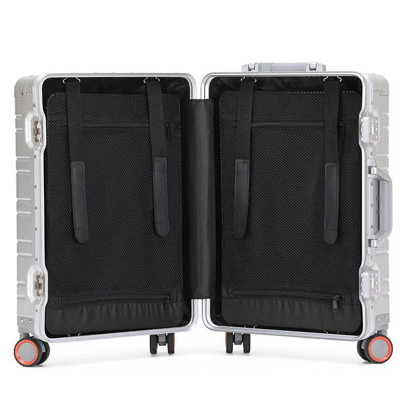 high end all aluminum magnesium alloy suitcases, hard shell suitcases with handles, anti theft suitcases and carry on cases high end all aluminum magnesium alloy suitcases, hard shell suitcases with handles, anti theft suitcases and carry on cases