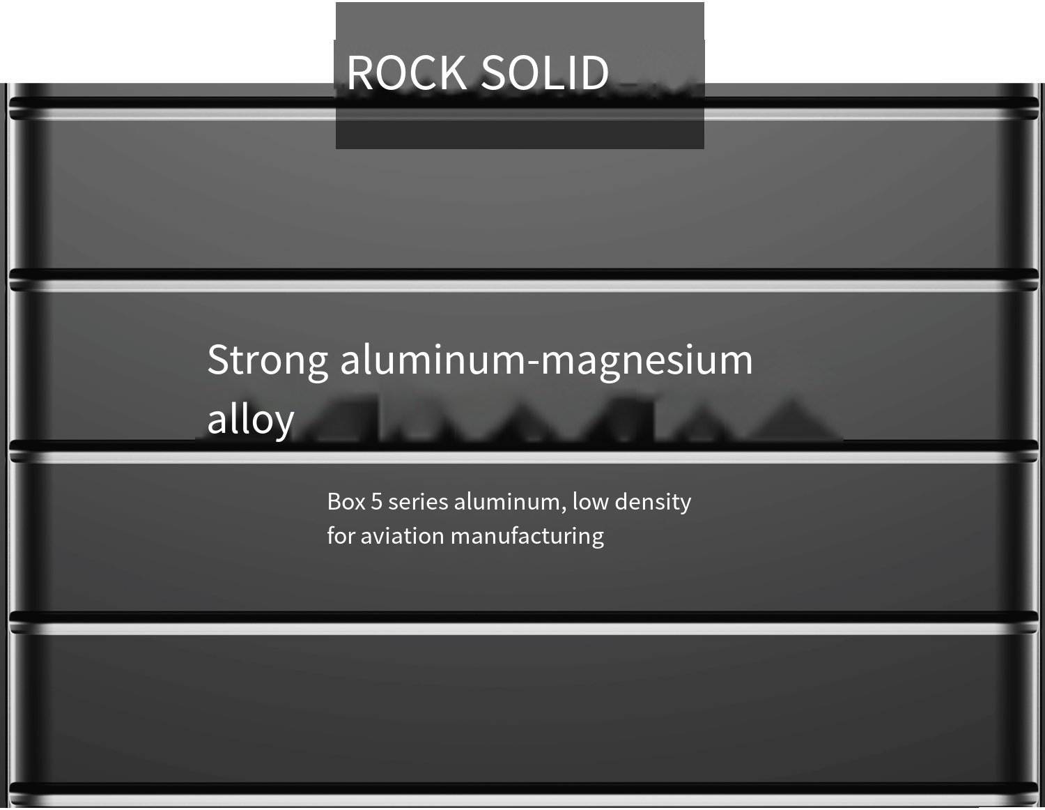 新款时尚铝镁合金商务旅行手提行李箱