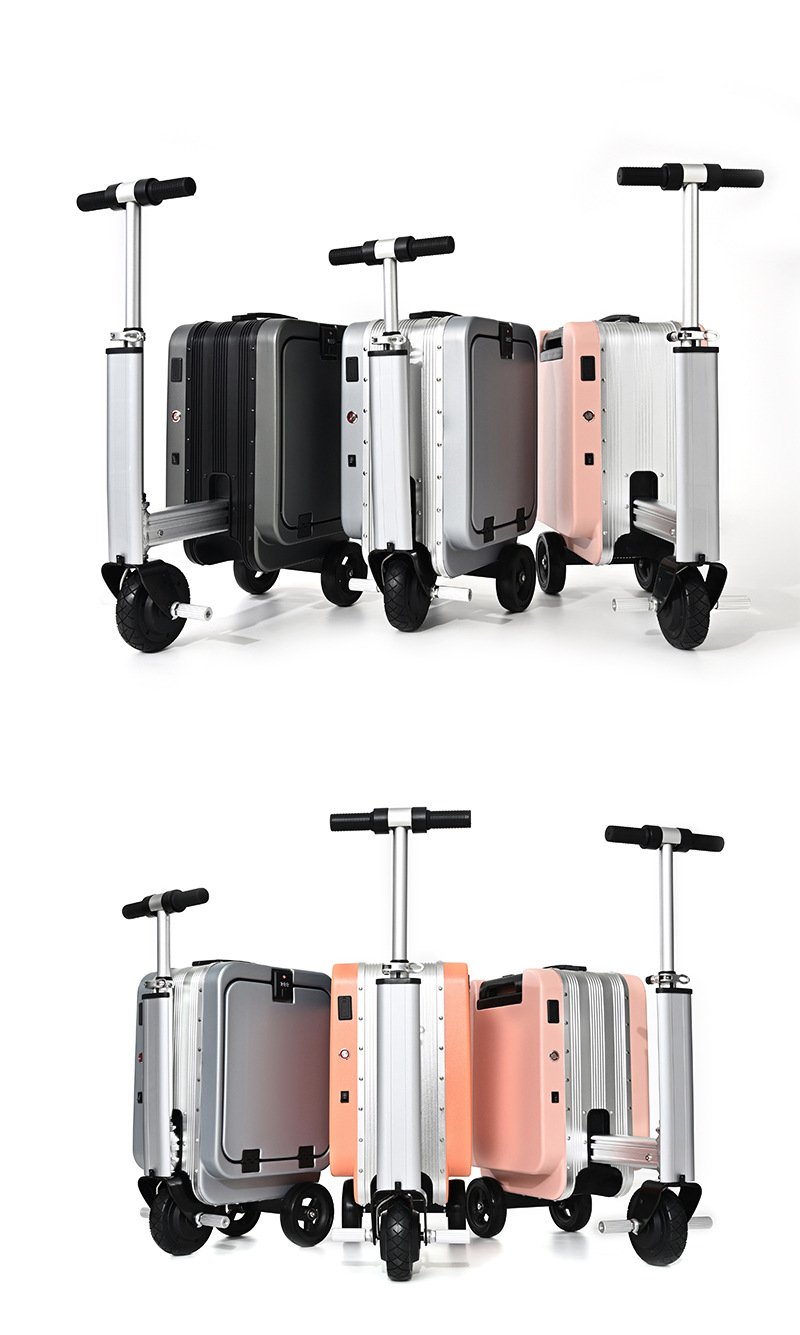 电动自行车行李箱、可重复使用行李箱、20英寸前开式箱盖、登机密码、多功能行李箱