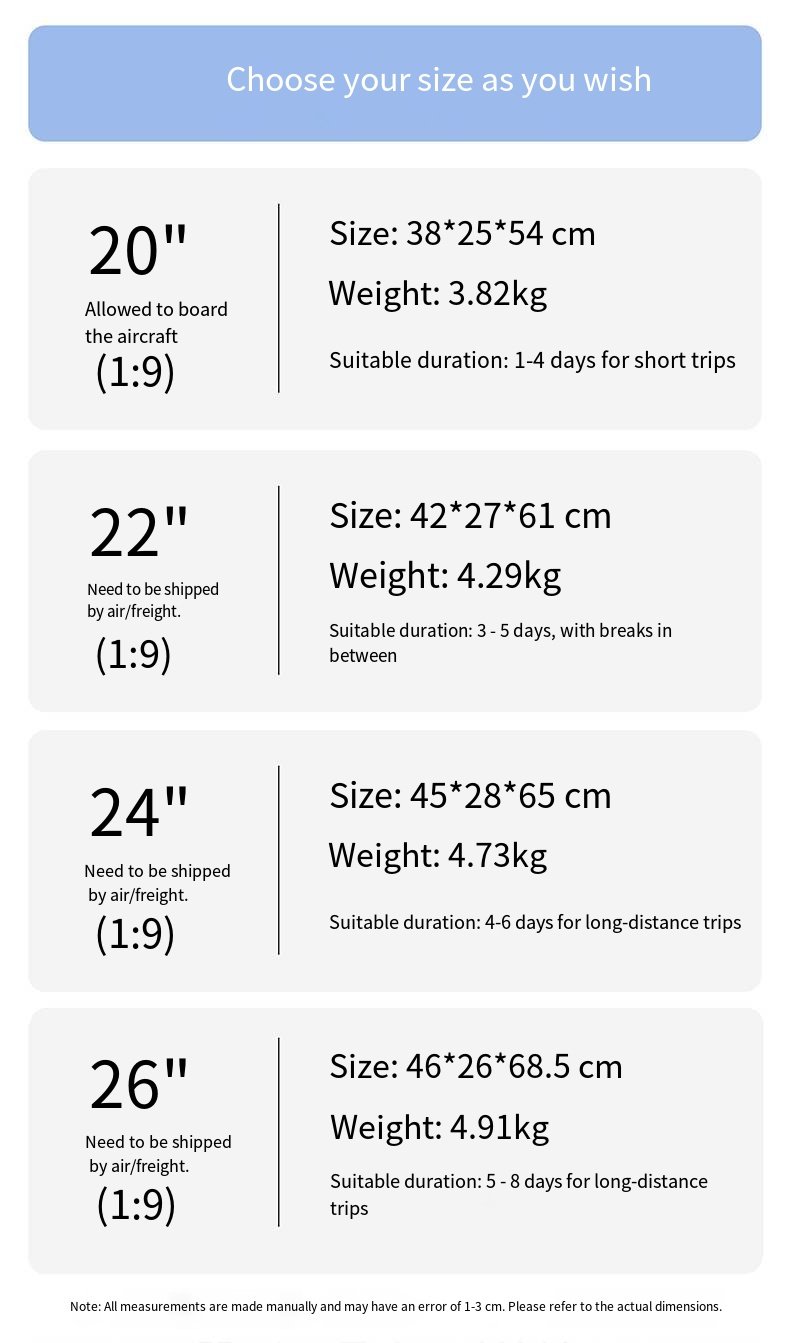多功能行李箱，可扩展双侧拉杆行李箱，登机箱，大容量拉杆行李箱