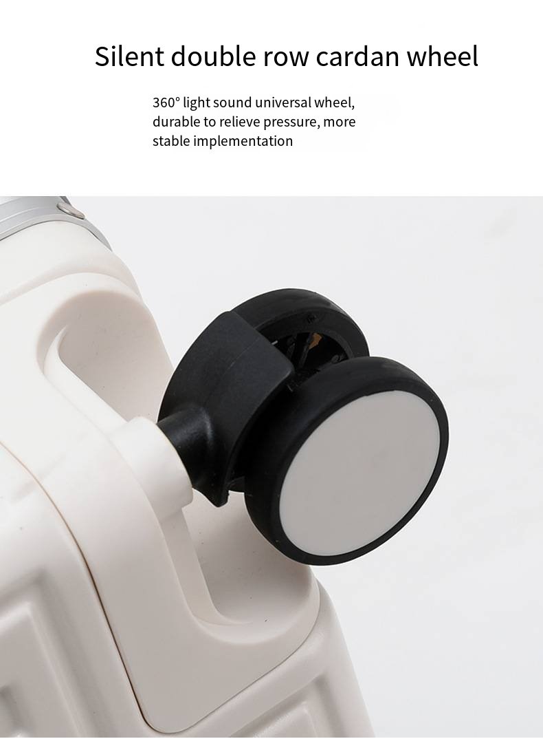 便携式旅行拉杆箱，旋转轮，硬质铝合金框架，行李箱锁，防水防盗，杯架，提手箱