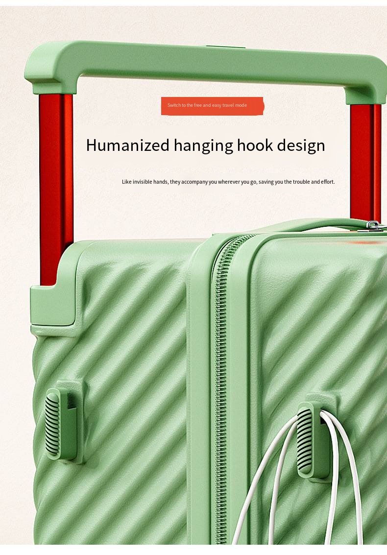 wholesale of wide handle large capacity suitcases, business travel cases and multi functional password carry on cases